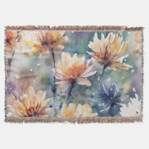 Kleurrijke bloemen deken