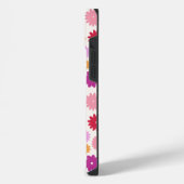 Kleurrijke Bloemen Herhalend Patroon iPhone Hoesje (Linkerkant)