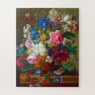 Kleurrijke  bloemen Kunstschilders Legpuzzel