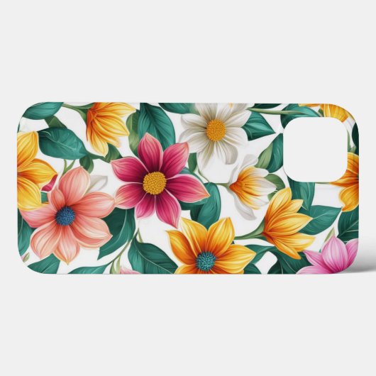 Kleurrijke  Bloemen Lente Bloemen Wildbloemen Case-Mate iPhone Case (Achterkant (horizontaal))