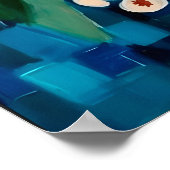 Kleurrijke BLOEMEN MATISSE Geïnspireerde POSTER – (Hoek)