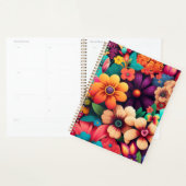 Kleurrijke  bloemen planner (Display)