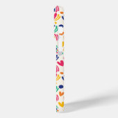 Kleurrijke Bloemen & Polka Dots Case-Mate iPhone Case (Achterkant / Links)