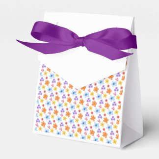 Kleurrijke Bloemen Print Party Favoriet Tas, Bedankdoosjes