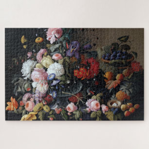 Kleurrijke bloemen Vase Art Painting Legpuzzel
