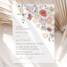 Kleurrijke bloemen, Wildflowers, Boho, Wedding