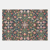 Kleurrijke bloemenindiaanse mandala patroon inpakpapier vel (Voorkant 2)