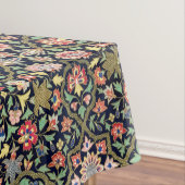 Kleurrijke  bloemenindiaanse mandala patroon tafelkleed (Voorbeeld)