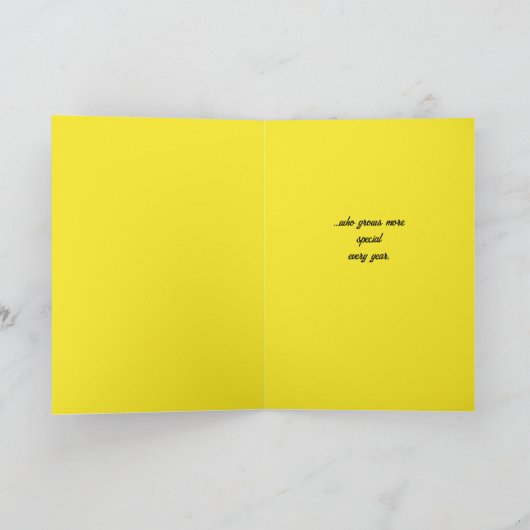 Kleurrijke Bloemennicht Custom Text Verjaardag Kaart (Binnen)