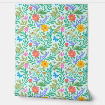 Kleurrijke bloemenretro Schattigee grappige pastel