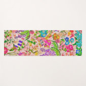 Kleurrijke bloesems bloementuin yogamat (Voorkant (horizontaal))