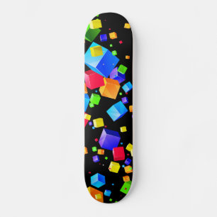 Kleurrijke Blokjes 2 Skateboard