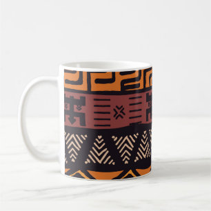 Kleurrijke Boheemse Tribal Geometric Koffiemok