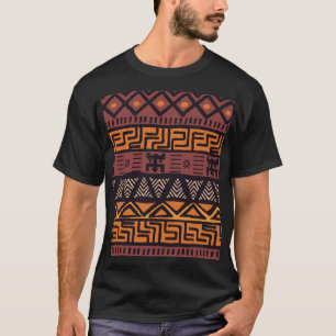 Kleurrijke Boheemse Tribal Geometric T-shirt