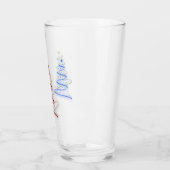 Kleurrijke bomen- glas (Links)