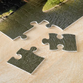 Kleurrijke bomen in Japanse tuin Legpuzzel (Zijkant)