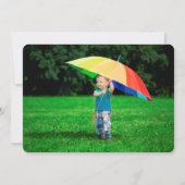 Kleurrijke Boom Schattige Vogels Kind Verjaardagsf Kaart (Achterkant)