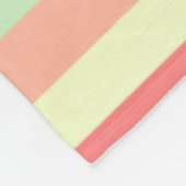 Kleurrijke Bright Stripes Fleece Deken (Hoek)