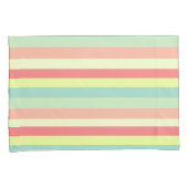 Kleurrijke Bright Stripes Kussensloop (Voorkant-Rechts)