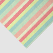 Kleurrijke Bright Stripes Tissuepapier (Detail)