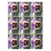 kleurrijke bron Pansy Tafelkleed (Voorkant)