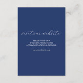 Kleurrijke bruiloft website invoegen Kaart Script (Voorkant)