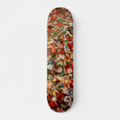 Kleurrijke Bubble Gum Skateboard (Voorkant)