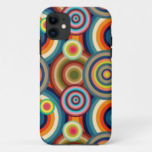 Kleurrijke Bullseyes iPhone 11 Hoesje