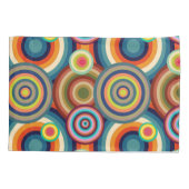 Kleurrijke Bullseyes Kussensloop (Achterkant)