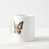Kleurrijke Butterfly Design Mok (Voorkant links)