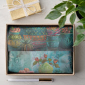 KLEURRIJKE CACTUS EN SUCCULENTEN DECOUPAGE TISSUEPAPIER (Geschenk)