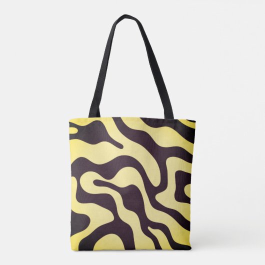 Kleurrijke Canvas tas (Achterkant)