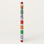 Kleurrijke Cartoon Regenboogschapen Case-Mate iPhone Case (Achterkant/links)