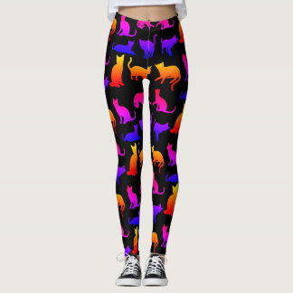 Kleurrijke Cats Design Leggings