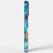 Kleurrijke Cavalier King Charles Portret Case-Mate iPhone Case (Achterkant / Rechts)