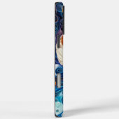 Kleurrijke Cavalier King Charles Portret Case-Mate iPhone Case (Achterkant / Rechts)