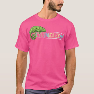 Kleurrijke Chameleon I Lizard I Chameleon T-shirt