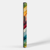  Kleurrijke Chevron Monogram Regenboog Case-Mate iPhone Case (Achterkant / Rechts)