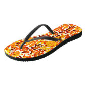 Kleurrijke chique chroom canopy stijlvol gebladert teenslippers (Schuin)