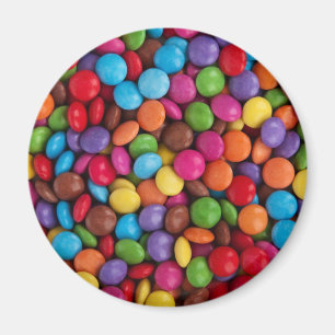 Kleurrijke Chocolade Snoepjes Magneet