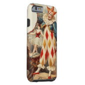Kleurrijke  Circus Clown Case-Mate iPhone Hoesje (Achterkant/Rechts)