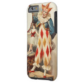 Kleurrijke  Circus Clown Case-Mate iPhone Hoesje (Achterkant Links)