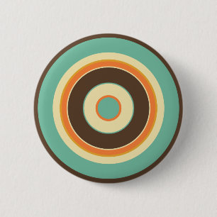 Kleurrijke cirkels 02 ronde button 5,7 cm