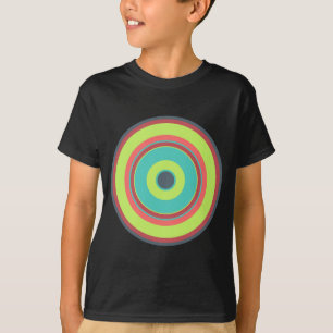 Kleurrijke cirkels 04 t-shirt