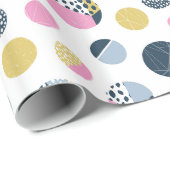 Kleurrijke cirkels cadeaupapier (Rol Hoek)