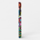 Kleurrijke cirkels en cirkels Oorspronkelijke Abst Case-Mate iPhone Case (Achterkant/links)