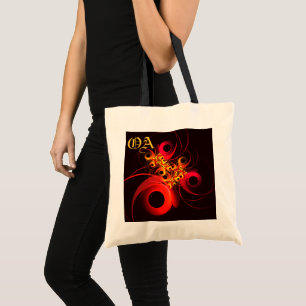 Kleurrijke cirkels Modern Abstract kunstpatroon #0 Tote Bag
