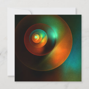 Kleurrijke Cirkels Modern Abstract Kunstpatroon #1