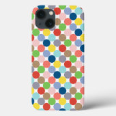 kleurrijke cirkels van pastelkleur Case-Mate iPhone case (Achterkant)