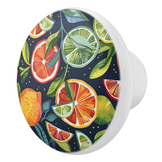 Kleurrijke citrus keramische knoppen (Rechts)